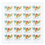 Happy Birthday Stamps 2021