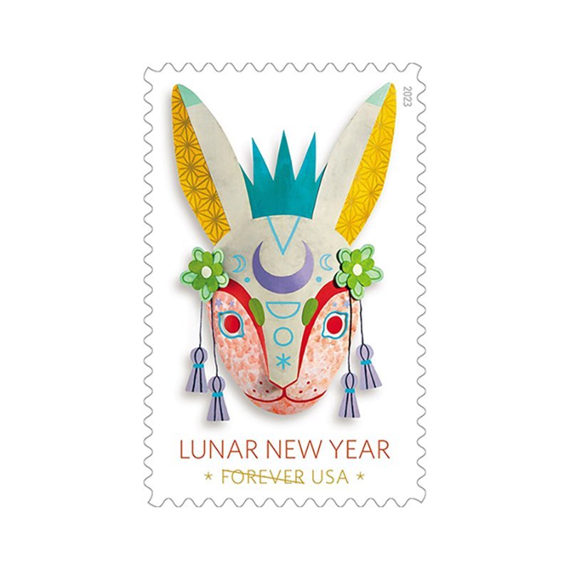 Lunar New Year: Year of the Rabbit Stamps 2023