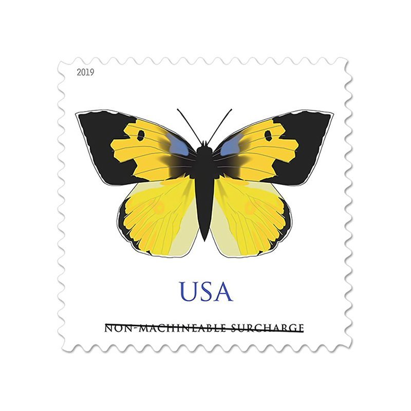 California Dogface Butterfly Stamp 2019