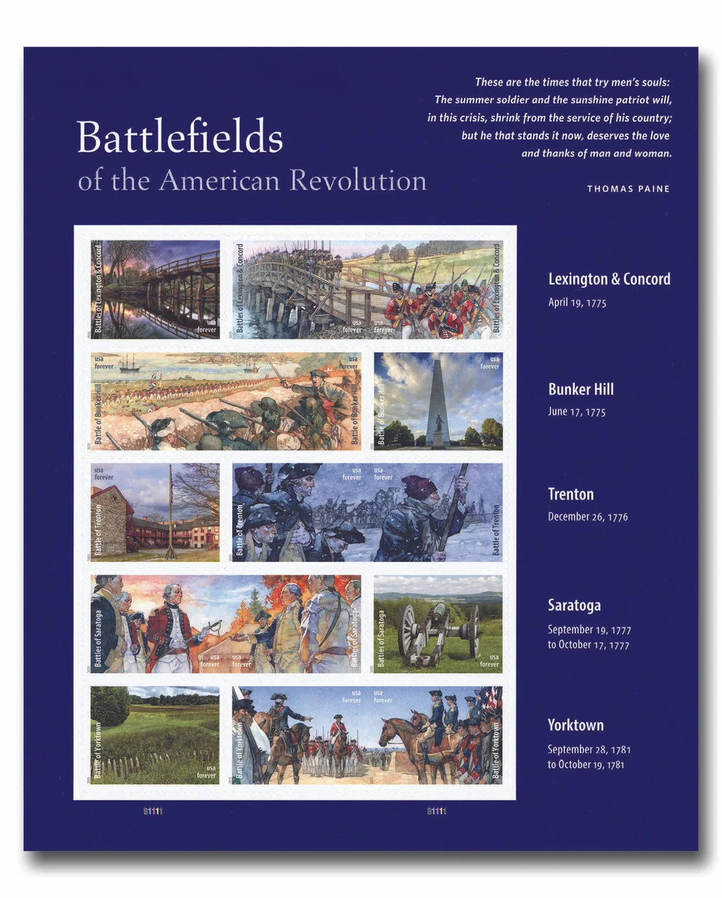 2025 Battlefields of the American Revolution