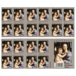 Madonna of the Candelabra by Raphael Stamps 2011