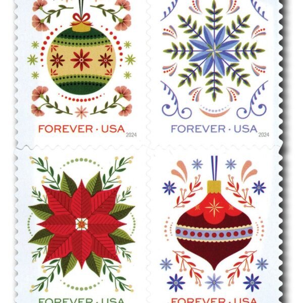 2024 Holiday Joy Forever Stamps
