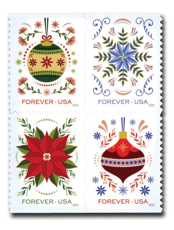 2024 Holiday Joy Forever Stamps