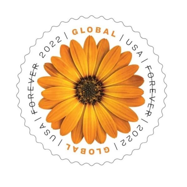Global: African Daisy Stamps 2022