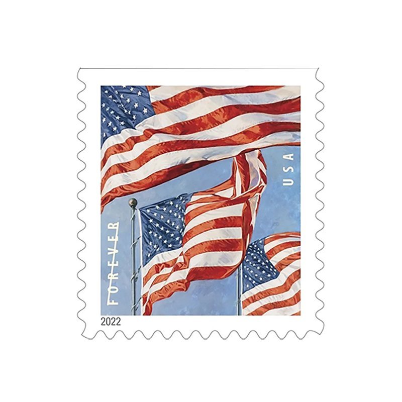[ Sheets ] 2022 U.S. Flag Forever Stamps
