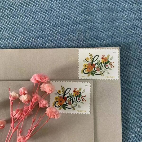 Love Flourishes Stamps 2018