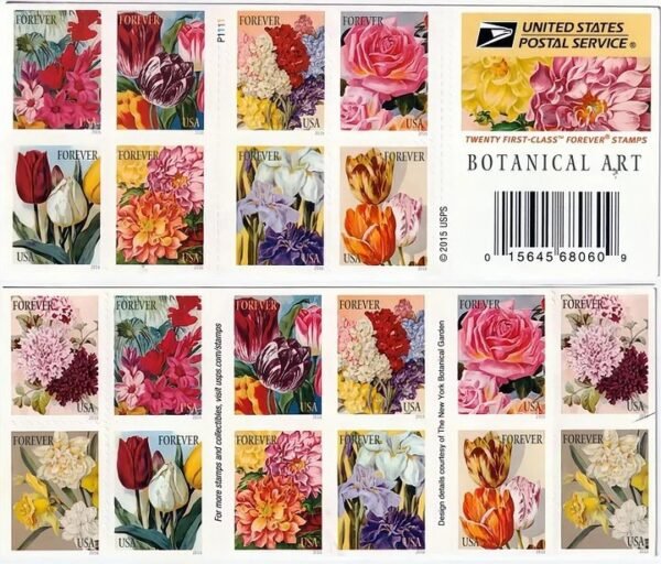 Botanical Art Stamps 2016
