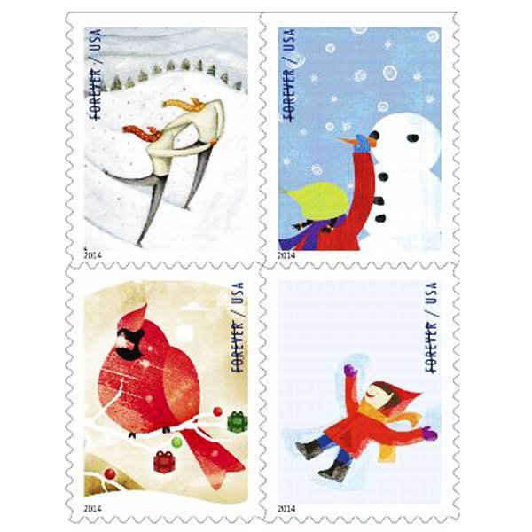 Winter Fun Stamps 2014