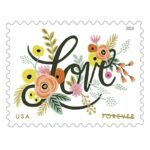 Love Flourishes Stamps 2018