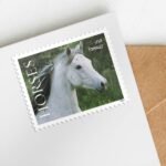 2024 Forever Stamps Imperforate Horses