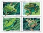 North American frogs USPS first class stamps (2019)