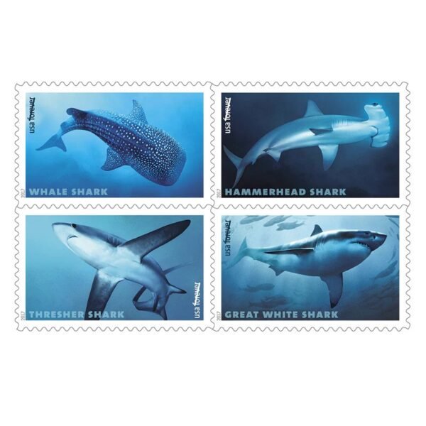 Sharks Forever Stamps 2017