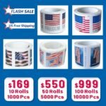 U.S. Flag Stamps - Big Discount