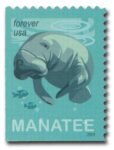2024 First-Class Forever Stamp - Save Manatees