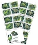 North American frogs USPS first class stamps (2019)