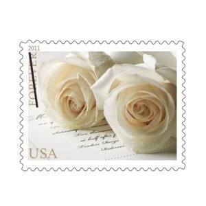 Wedding Roses Forever Stamps 2011