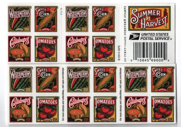 2015- Summer Harvest Forever Stamp